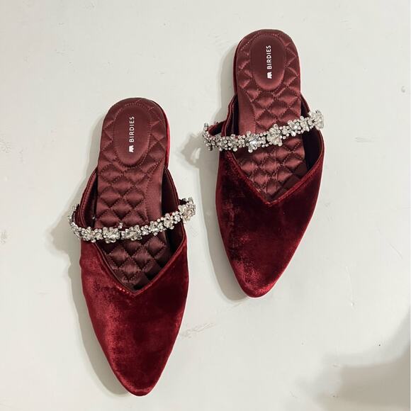 Birdies The Swan - Wine Gem Bracelet Size 7 - Picture 9 of 15